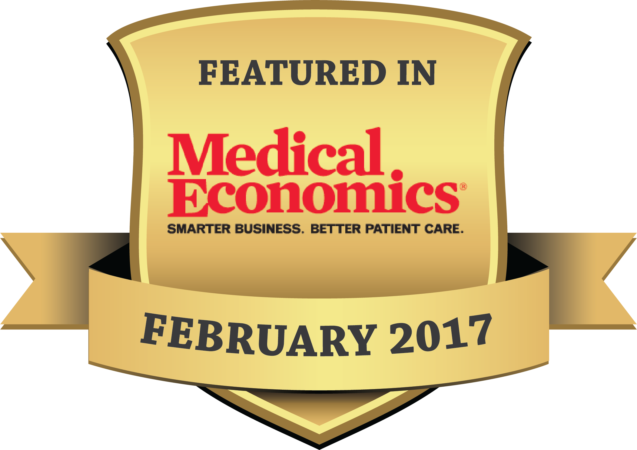 FEATURED IN Plaque Medical Economics 2.17
